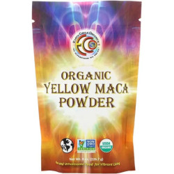 Мака перуанська в порошку, Maca Earth Circle Organics, органічна жовта, 226,7 г