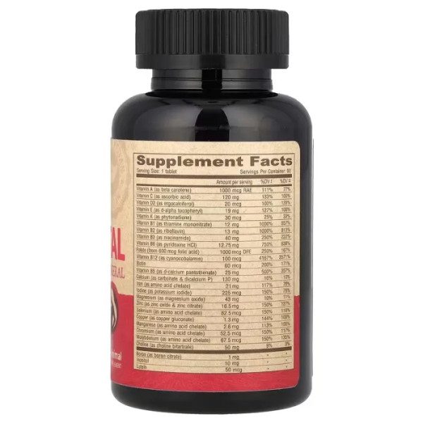 Мультивітаміни та мінерали для вагітних, Prenatal Multivitamin & Mineral, Deva, 1 на день, 90 таблеток в оболонці