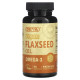 Лляне масло, Flaxseed Oil, Omega-3, Deva, веганське, 1000 мг, 90 веганських капсул (500 мг у капсулі)