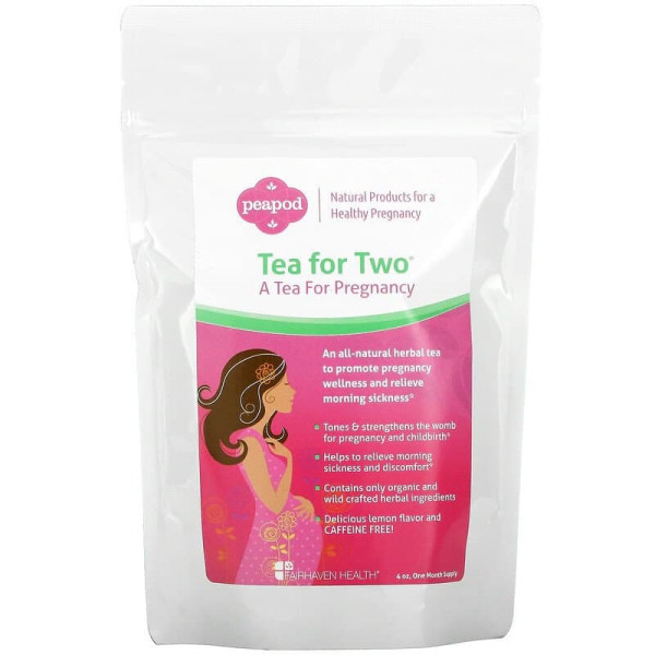 Чай для вагітних, Tea-for-Two, Fairhaven Health, лимон, 113 г