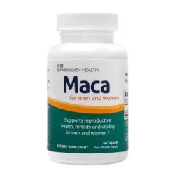 Мака 500 мг, Maca Fairhaven Health, 60 вегетаріанських капсул