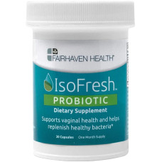 Пробіотик для жіночого балансу, Fairhaven Health IsoFresh Probiotic for Feminine Balance, 30 капсул