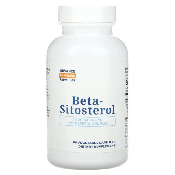 Фітостероли, Beta Sitosterol, Advance Physician Formulas, 400 мг, 90 вегетаріанських капсул
