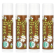 Бальзам для губ, органічний, Organic Lip Balms, Sierra Bees, кокос, 4 шт. по 4,25 г