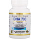 Рыбий жир, DHA 700, Fish Oil, California Gold Nutrition, фармацевтический уровень, 1000 мг, 30 капсул
