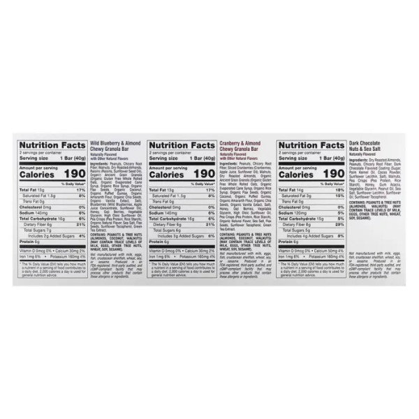 Батончики с разнообразными закусками, Snack Bars, California Gold Nutrition, 12 батончиков по 40 г