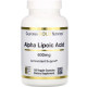 Альфа-ліпоєва кислота, Alpha Lipoic Acid, California Gold Nutrition, 600 мг, 120 рослинних капсул