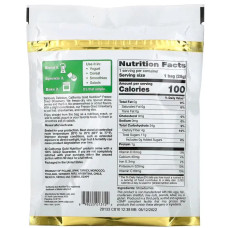 Клубника сублимированная слайсы, California Gold Nutrition Freeze-Dried Strawberry, готовые к употреблению, 28 г