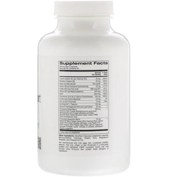 Стрес формула, Stress Support, ZOI Research, 180 капсул