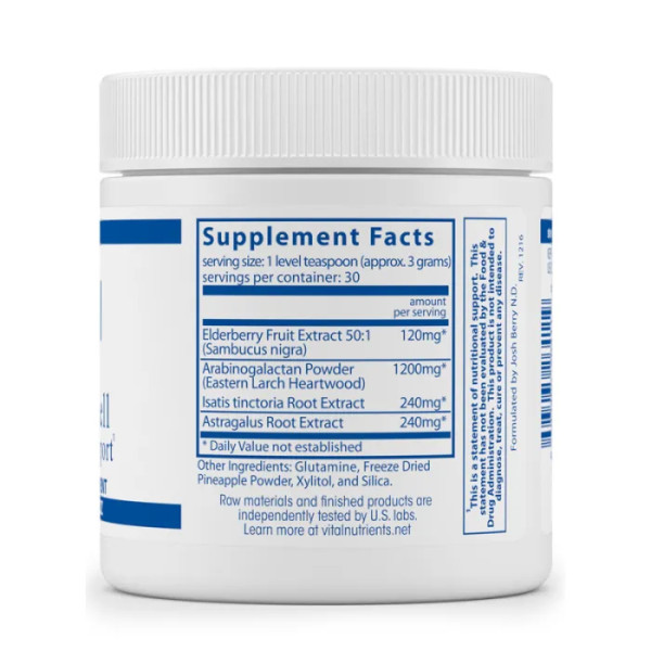 Підтримка імунітету, для дітей з 6-ти місяців, Berry Well, Vital Nutrients, порошок, 90 г