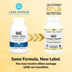 N-ацетилцистеїн 600 мг з селеном та молібденом, California Gold Nutrition N-Acetyl Cysteine ​​with Selenium & Molybdenum, 120 вегетаріанських капсул