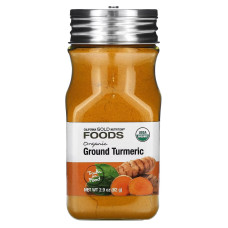 Куркума органик, Organic Turmeric California Gold Nutrition, 65 г