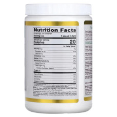 Антиоксидантний комплекс суперзелень, смак полуничний лимонад, California Gold Nutrition SUPERFOOD Supergreens Antioxidant, 171 г