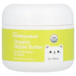 Масло для сосков, Organic Nipple Butter Mild By Nature, 57 г