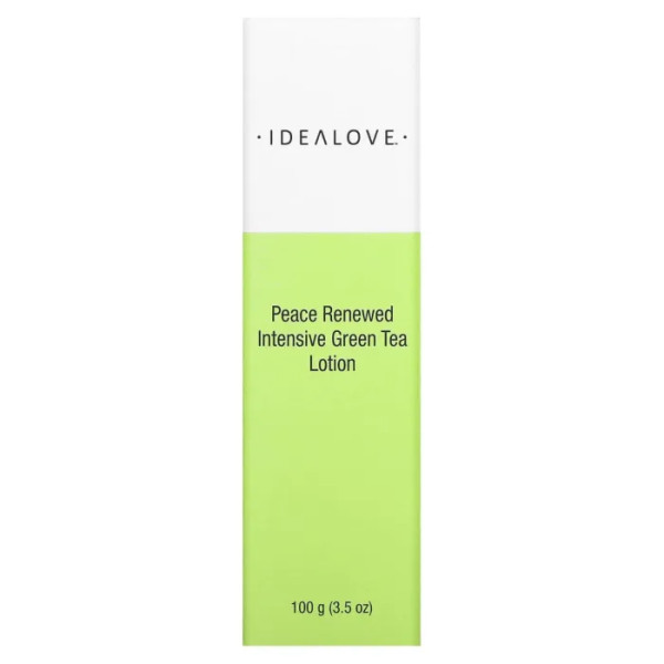 Лосьйон із зеленим чаєм, Intensive Green Tea Lotion, Idealove, насичений, 100 г