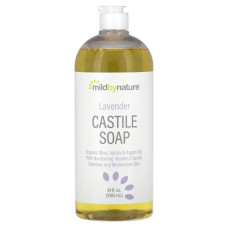 Мило кастильське лаванда, Mild By Nature Lavender Castile Soap, 1005 мл