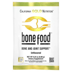 Формула для здоров'я кісток, California Gold Nutrition Bone Food, 60 пакетиків по 6,83 г