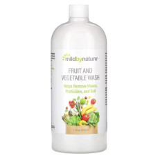 Засіб для миття фруктів та овочів, Mild By Nature Fruit and Vegetable Wash, 946 мл