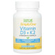 Вітаміни D3+K2, Vitamins D3+K2, Super Nutrition, 60 вегетаріанських капсул