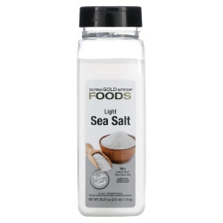 Морська сіль легка California Gold Nutrition FOODS Light Sea Salt 1,14 кг