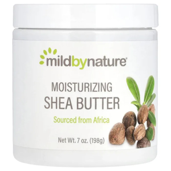 Олія ши, Moisturizing Shea Butter, Mild By Nature, зволожуюча, 198 г