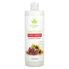 Кондиціонер для фарбованого волосся гранат та соняшник, Mild By Nature Nature's Gate Pomegranate & Sunflower Conditioner, 473 мл
