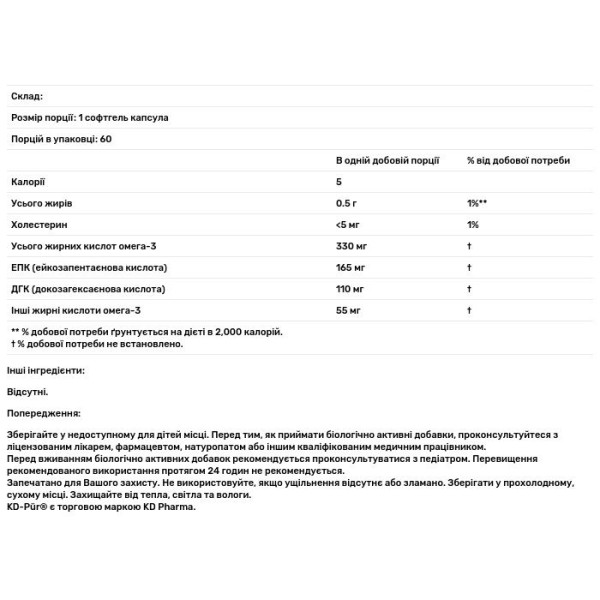 Риб'ячий жир омега-3 для дітей, Kid's Omega-3 Fish Oil, California Gold Nutrition, з натуральним смаком полуниці, 60 капсул