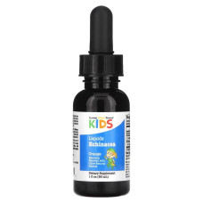 Эхинацея для детей жидкая, Liquid Echinacea For Children California Gold Nutrition, вкус натуральный апельсин, 30 мл
