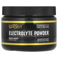 Електроліти, порошок, натуральний смак, ягідне асорті, California Gold Nutrition SPORT Electrolyte Powder, 306 г