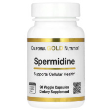 Спермидин 1 мг, California Gold Nutrition Spermidine, 90 капсул