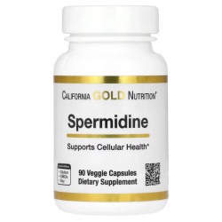 Спермідін 1 мг, California Gold Nutrition Spermidine, 90 капсул