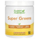 Зелень, Super Greens, Super Nutrition, суміш, 250 г