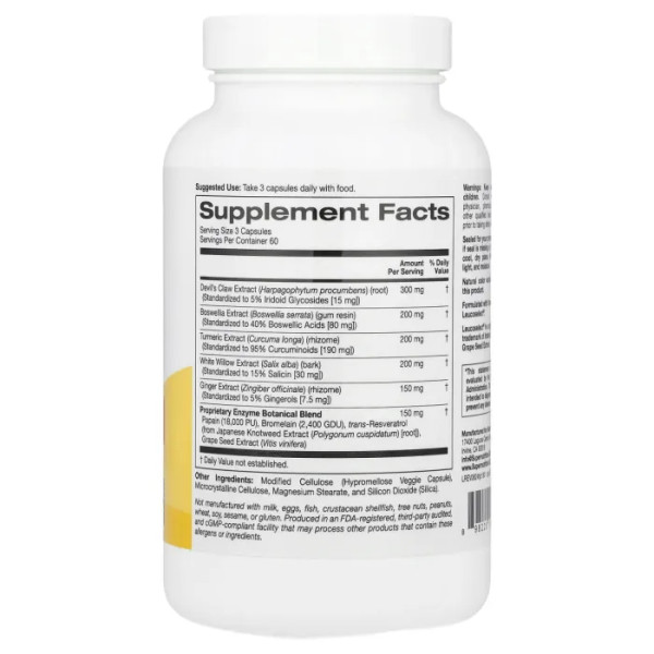 Підтримка суглобів, Turmeric Joint Complex, Super Nutrition, з куркумою, 180 рослинних капсул