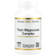 Магній, Triple Magnesium Complex, California Gold Nutrition, потрійна дія, 120 рослинних капсул