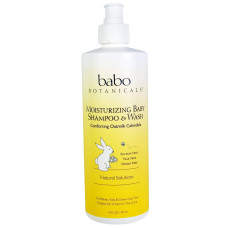 Шампунь зволожуючий з календула, Babo Botanicals Shampoo & Wash, 473 мл.