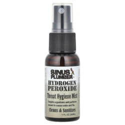 Спрей для гигиены горла с перекисью водорода, Greensations Hydrogen Peroxide Throat Hygiene Mist, 30 мл