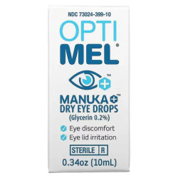 Капли для глаз, Optimel Manuka+ Dry Eye Drops, 10 мл