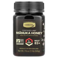 Манука мед, Comvita Manuka Honey, UMF 5+, MGO 83+, 500 г