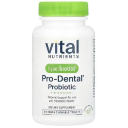Пробиотики для полости рта жевательные таблетки вкус мяты, Hyperbiotics PRO-Dental, 90 шт