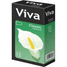 Презервативи класичні, VIVA Classic Condoms, 12 шт