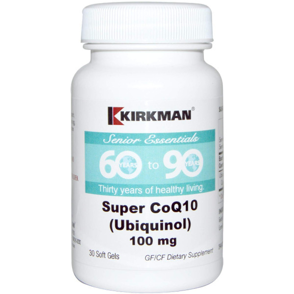 Коензим Q10, Kirkman Labs, 60+, 100 мг, 90 капсул