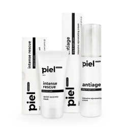 Набор антивозрастной комплекс для мужчин, Piel Cosmetics, маска восстанавливающая и крем омолаживающий