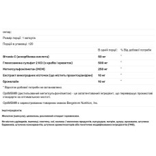 Глюкозамін та ЧСЧ для суглобів, Douglas Laboratories Glucosamine MSM Forte, 120 капсул