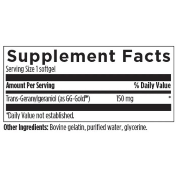 Підтримка здорового старіння, геранілгераніол, Annatto-GG, Designs for Health, 150 мг, 60 гелевих капсул